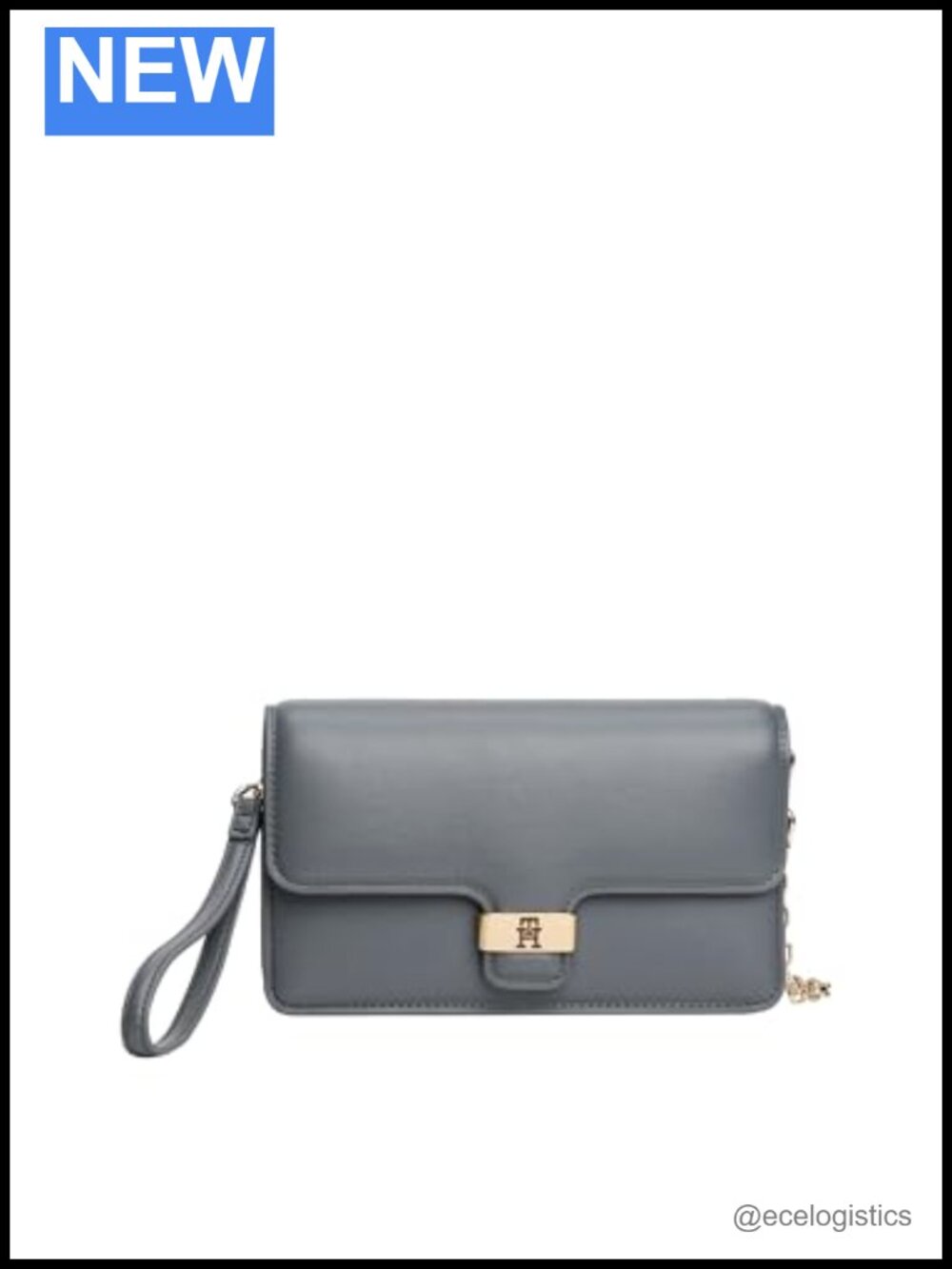 Tommy Hilfiger Heritage Clutch with Wristlet & Removable Crossbody Chain